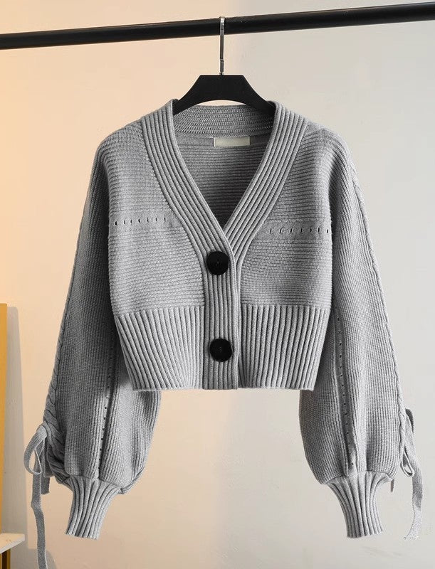 Sibel Luxe Woolen Cardigan - Image 3