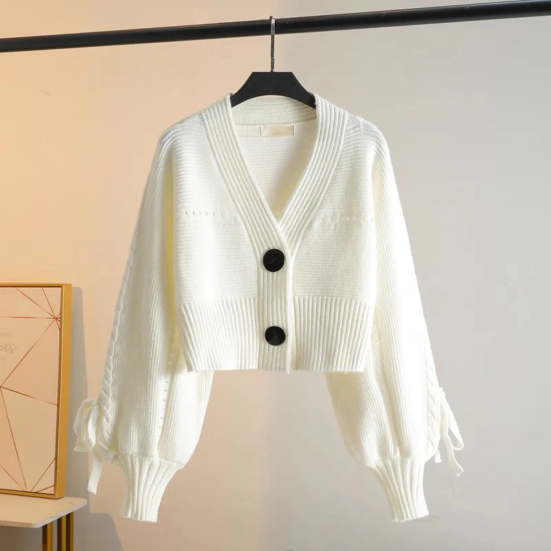 Sibel Luxe Woolen Cardigan - Image 4