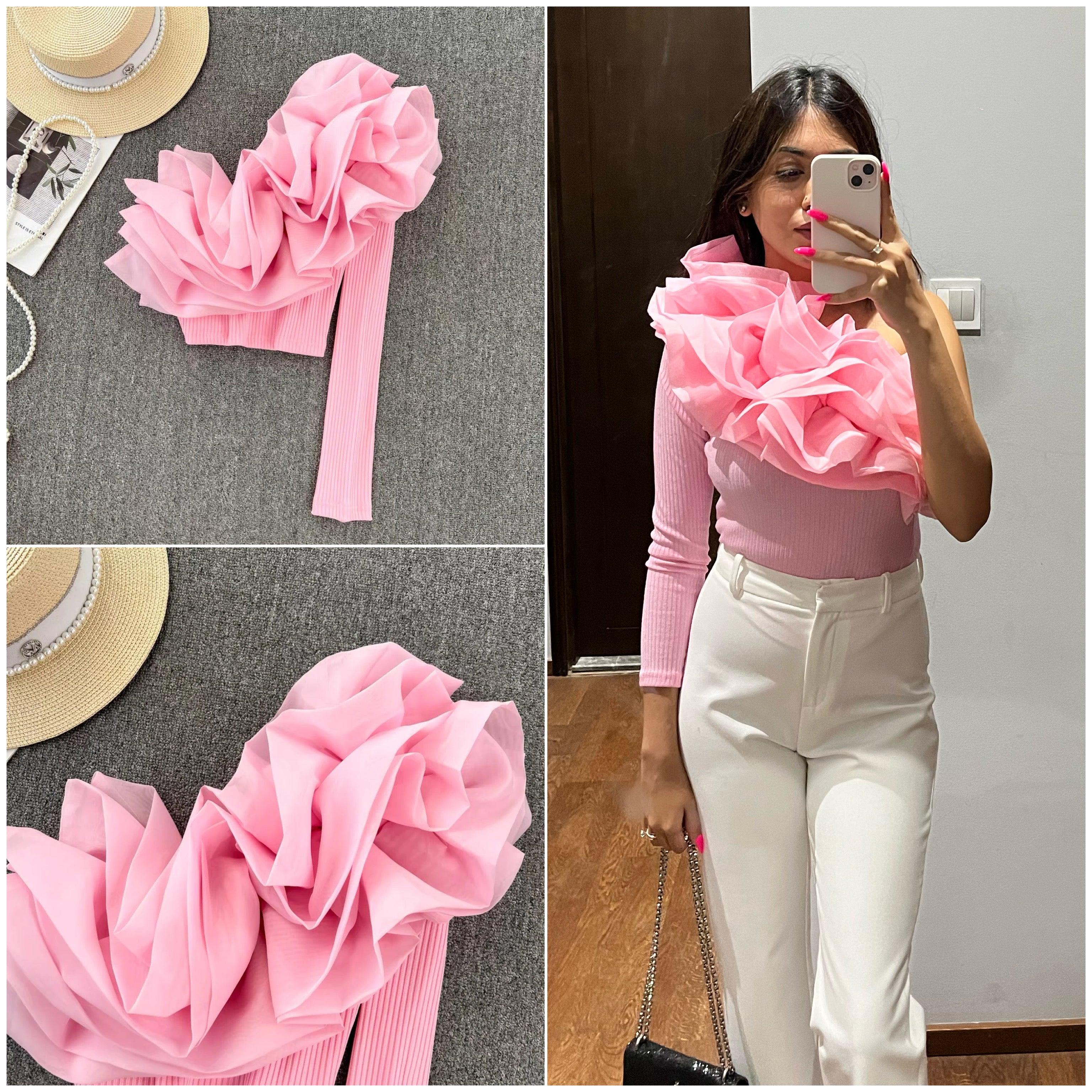 Skyla One Shoulder Top - Image 4