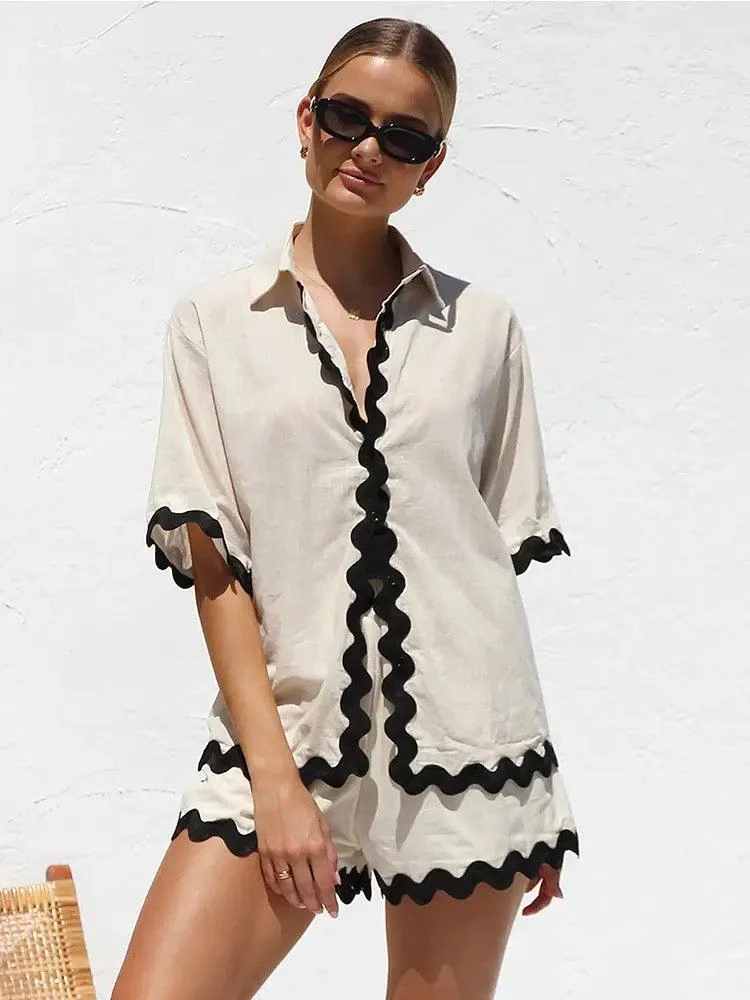 Somberset Summer 2 Pc Coord Set - Image 4