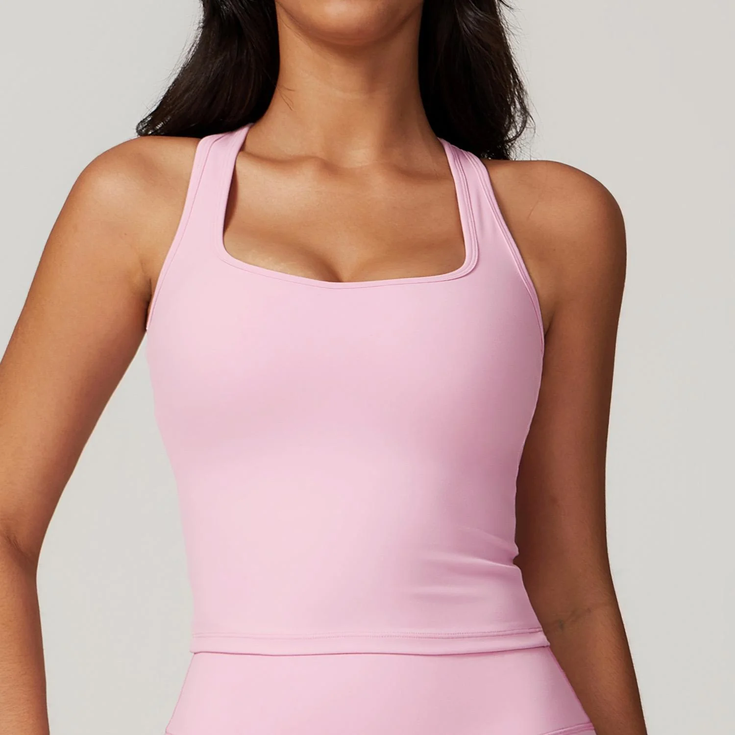 Sora Premium Activewear Set In Light Pink - Image 3