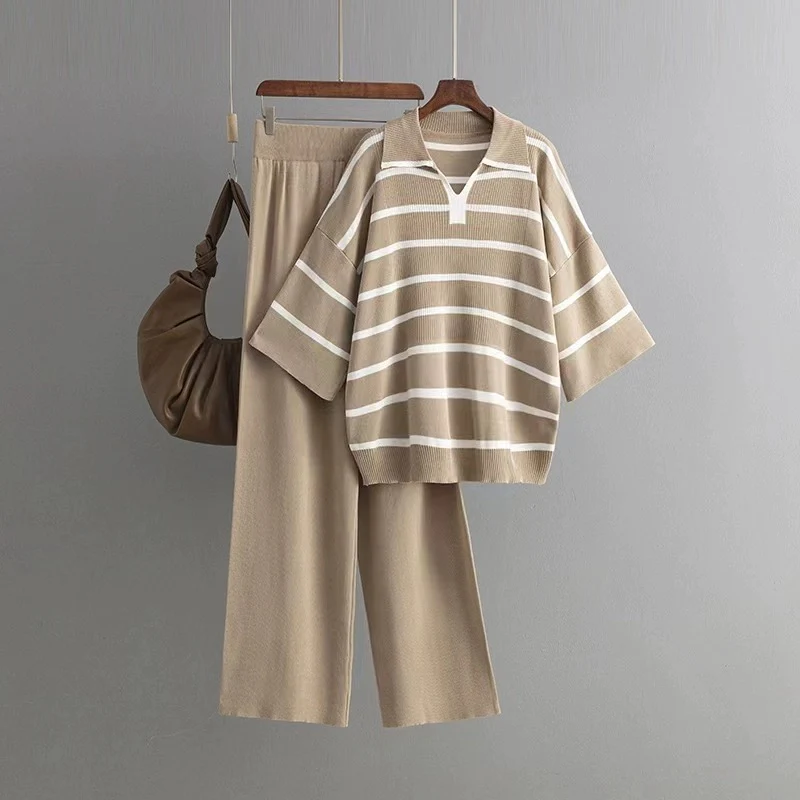 Sorrento Knitted Cotton Co-ord Set - Image 3