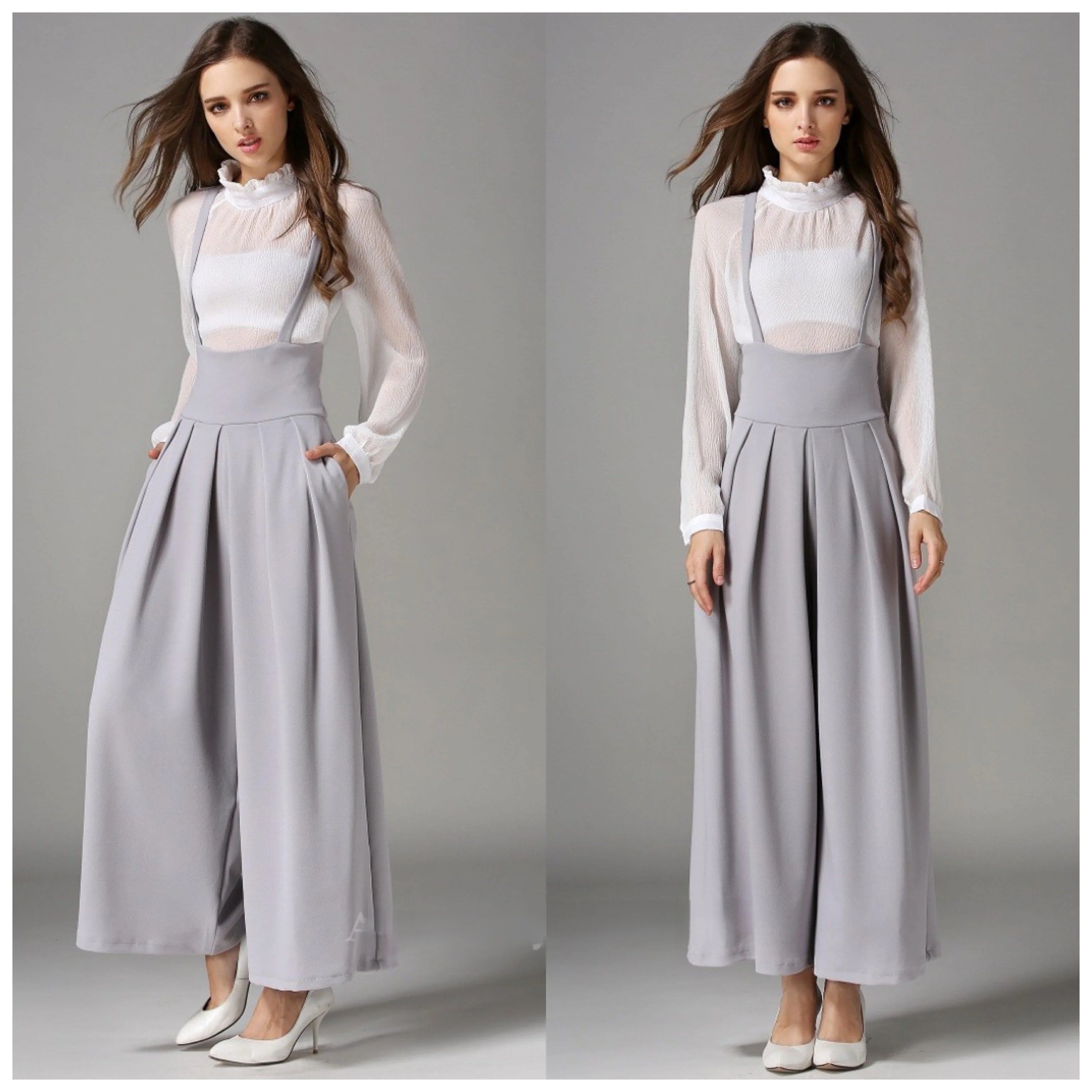 Statement Suspender Pants - Celebrity Favorite - Image 11