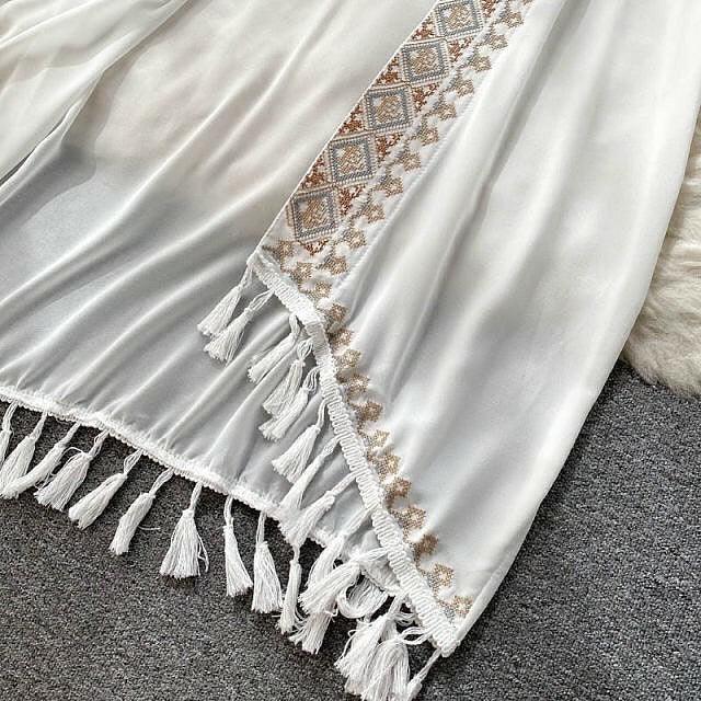 Sula Tasseled Cape - Image 8