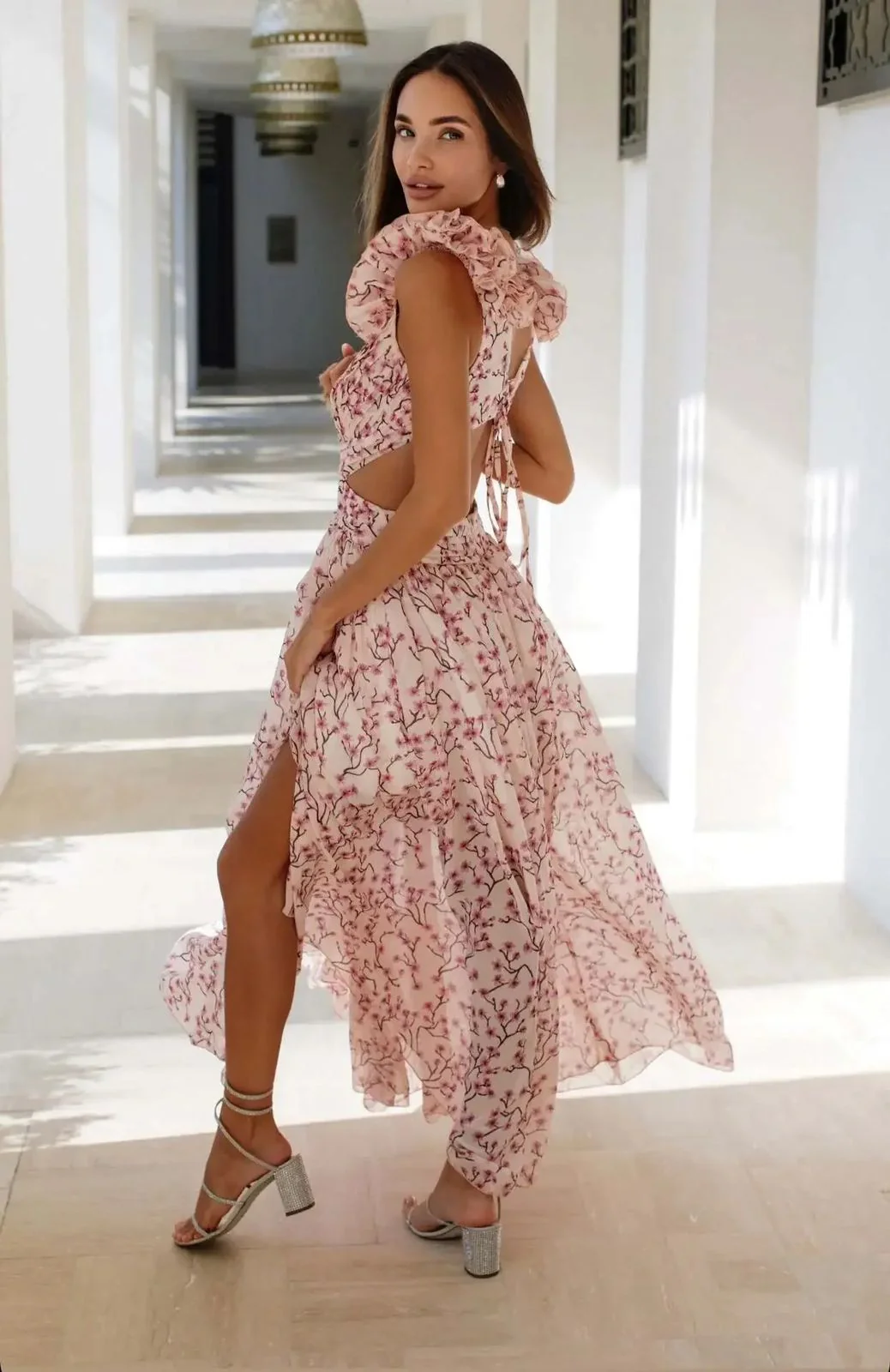 Sumiana Floral Summer Maxi Dress - Image 3
