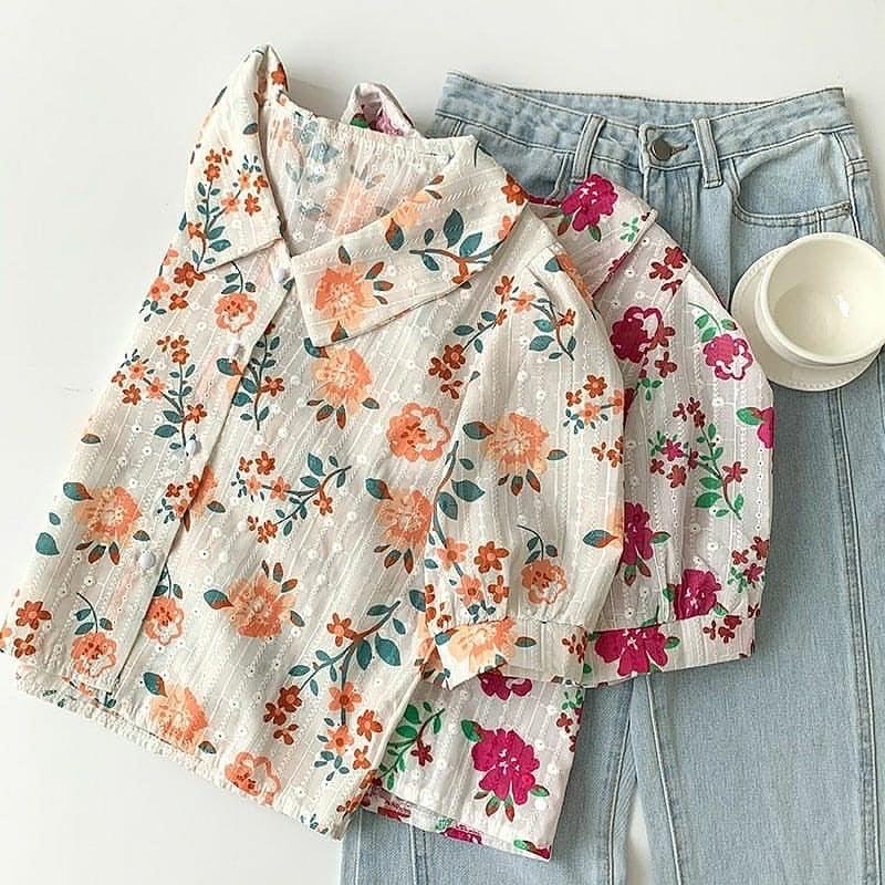 Susan Floral Blouse - Image 8