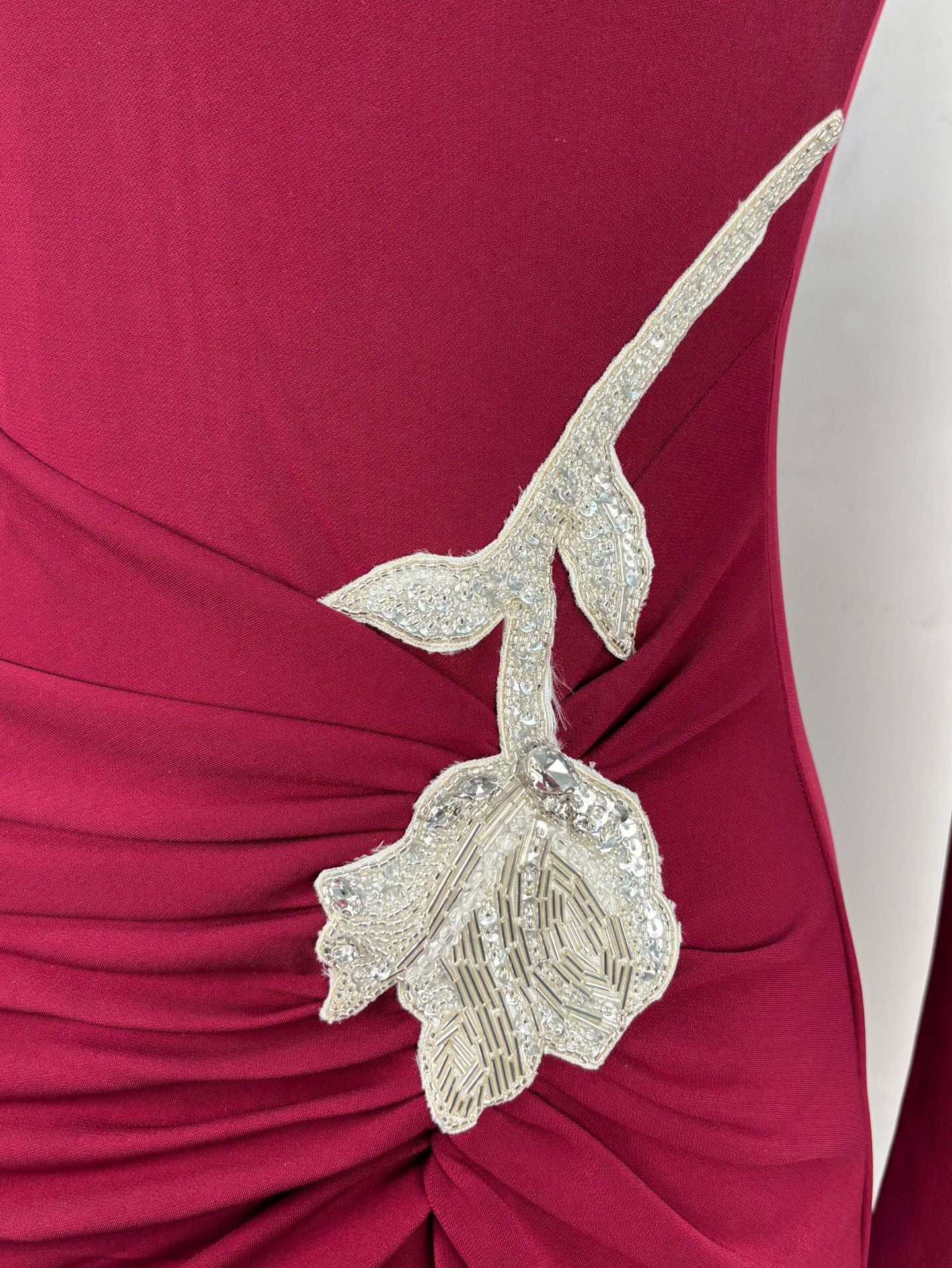 Svea Embellished Slit Maxi Dress - Image 9