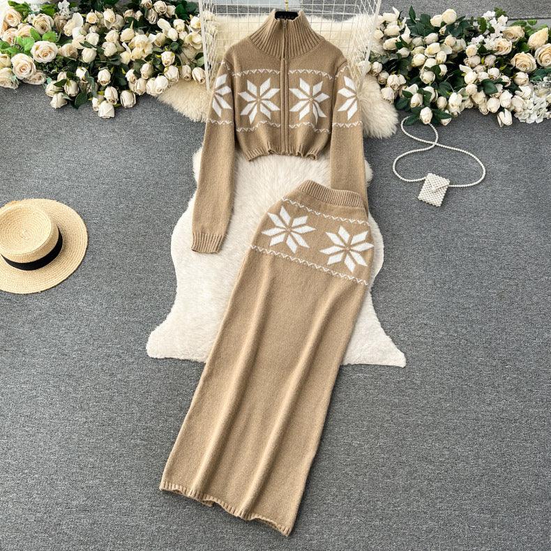 Tebby Knitted Woolen Coord Set - Image 2