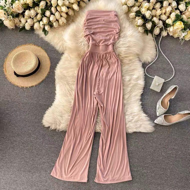 Taffy Offshoulder Jumpsuit - Image 4