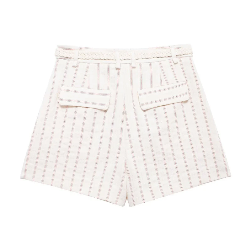 Tarly Striped Summer Coord Set In White - Image 5