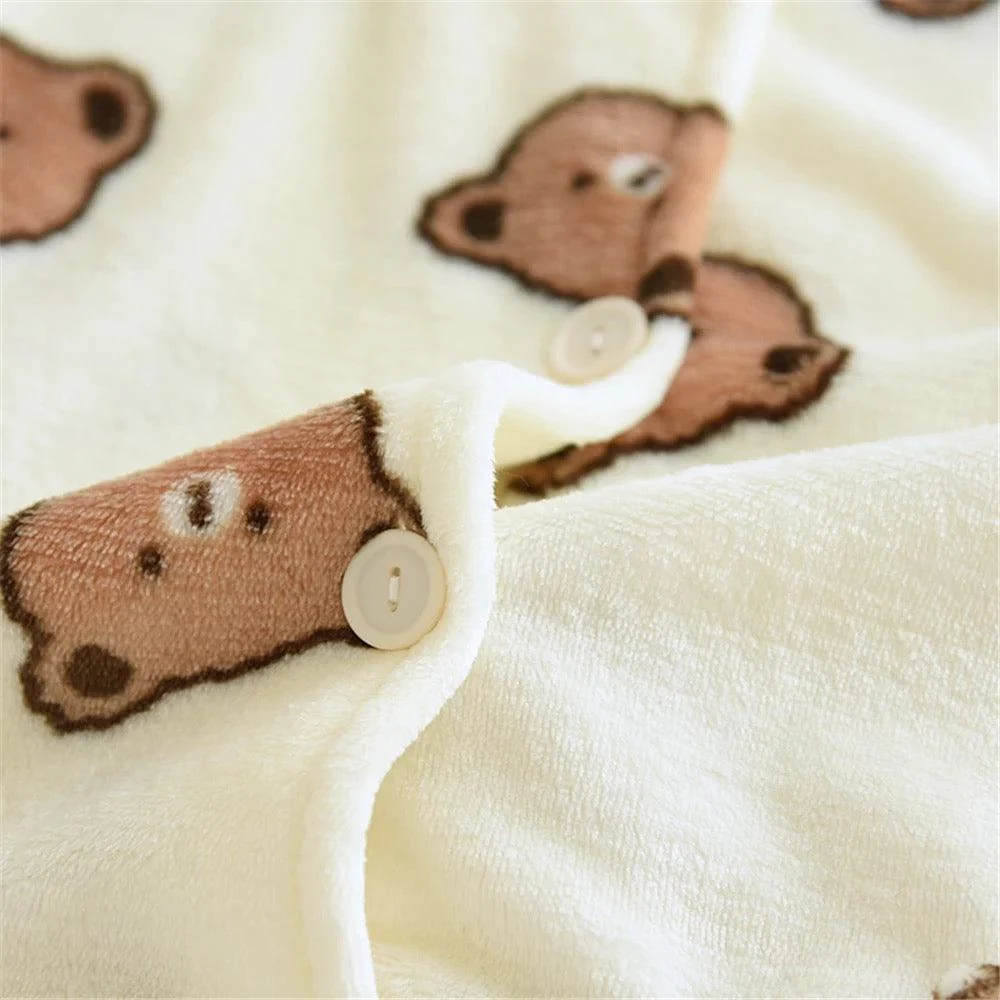 Teddy Fleece Nightsuits - Image 6