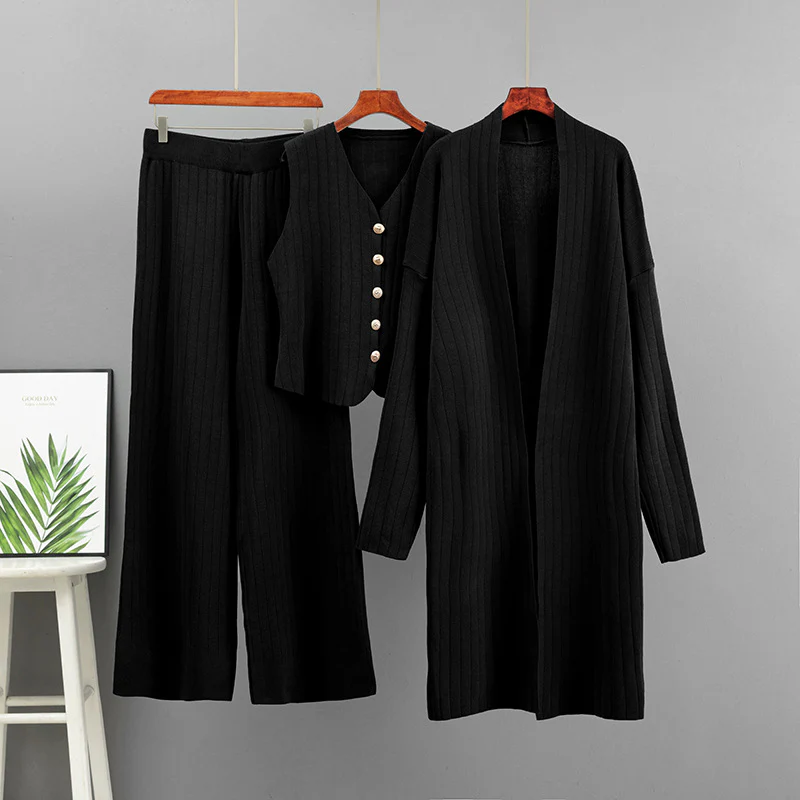 Teresa Luxe Coord Set With Cape - Image 3