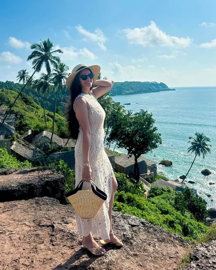 Tropez Crochet Holiday Coord - Resortwear In Beige - Image 5