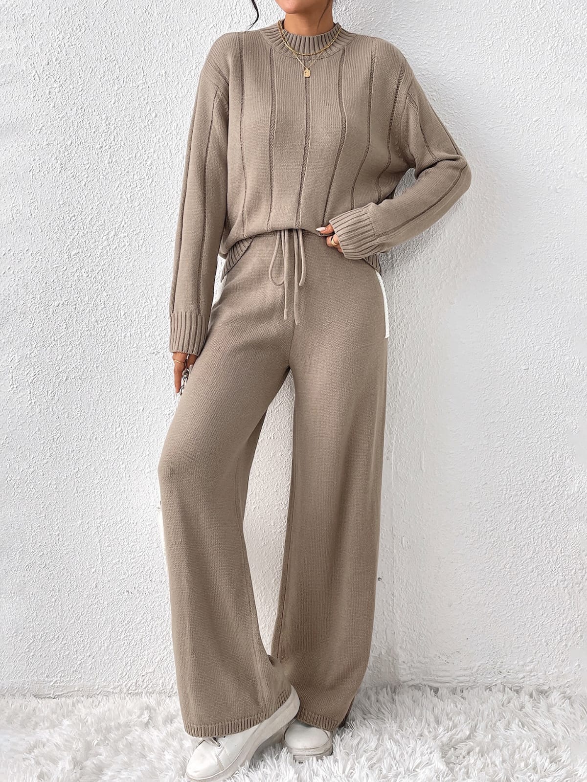 Valerio Woolen Coord Set