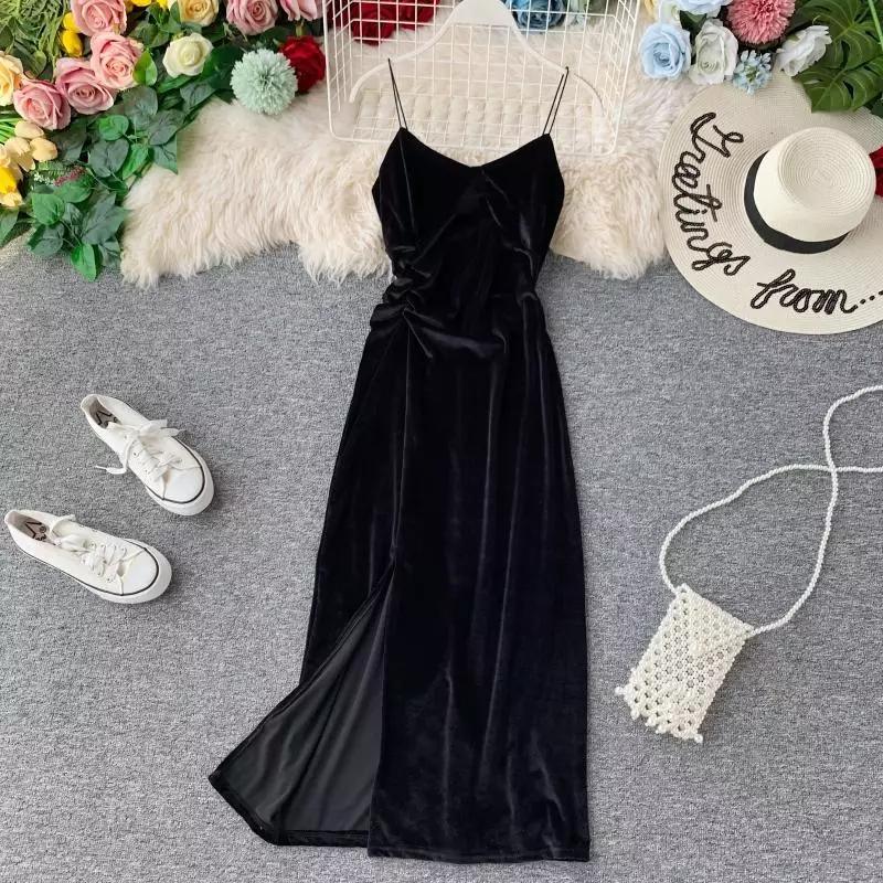 Velvet Vintage Dress - Image 2