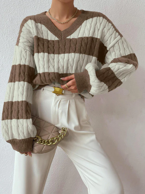 Vanna Luxe Cable Sweater - Image 10
