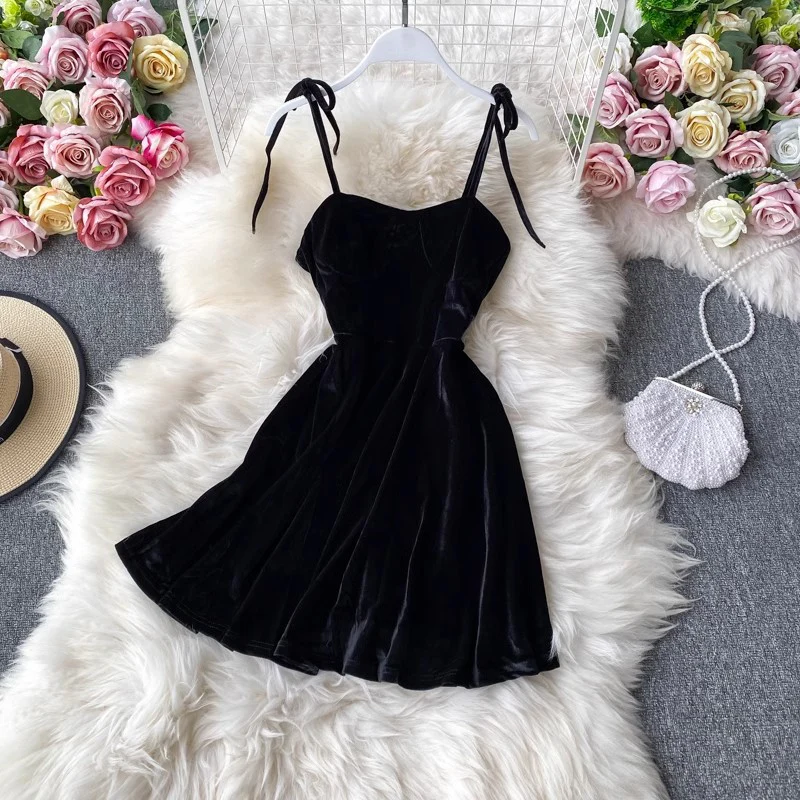 Velour Skater Dresses - Image 3