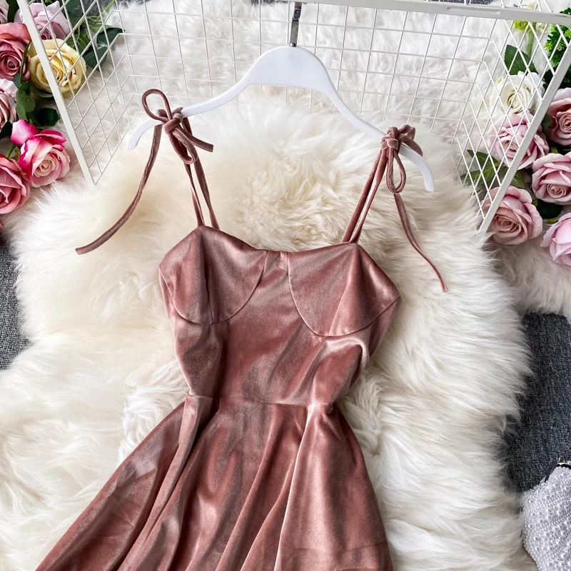 Velour Skater Dresses - Image 6