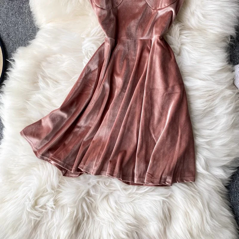 Velour Skater Dresses - Image 7