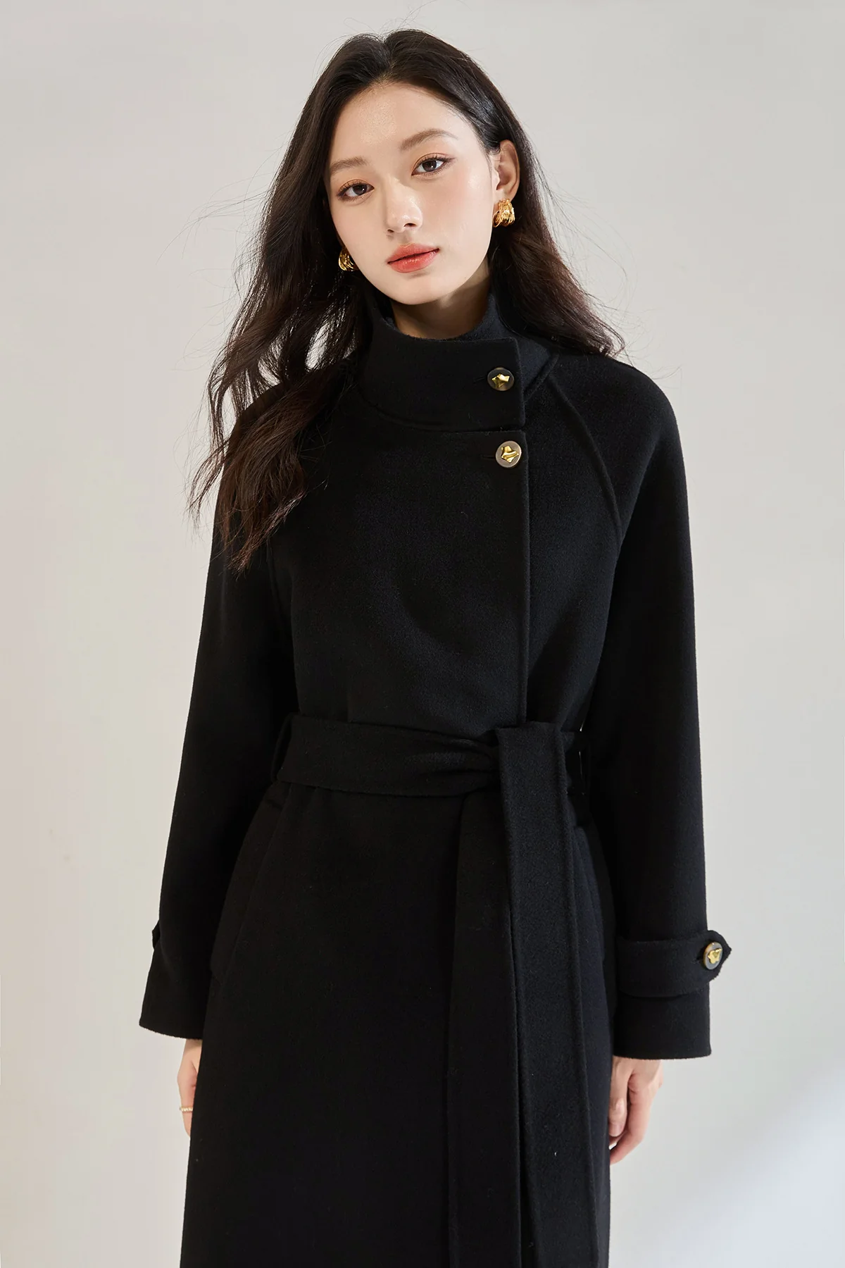 Veronica Luxe Overcoat With Belt - Image 5