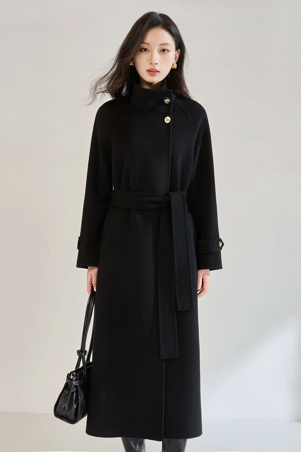 Veronica Luxe Overcoat With Belt - Image 6