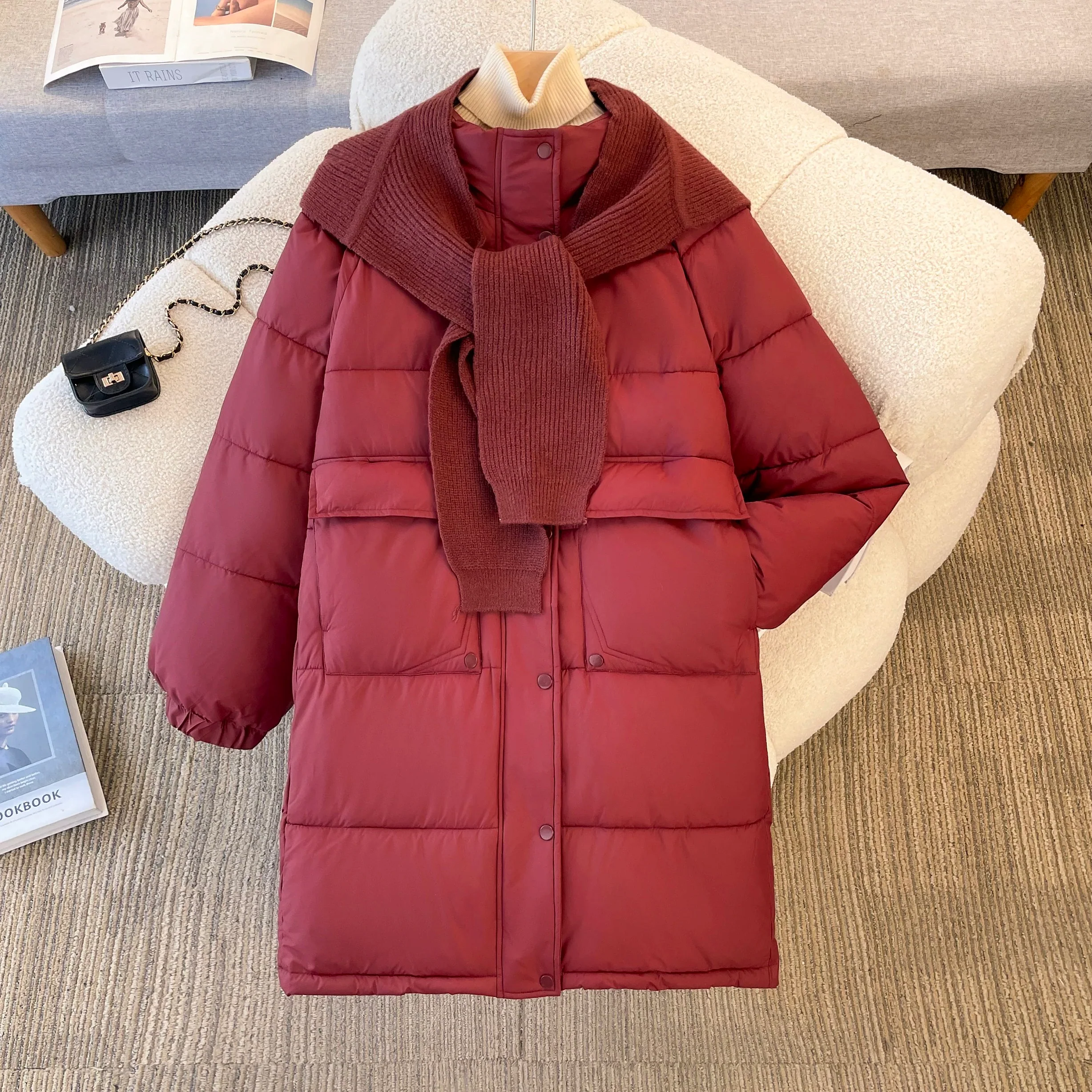 Warsaw Warm Long Parka Jacket - Image 4