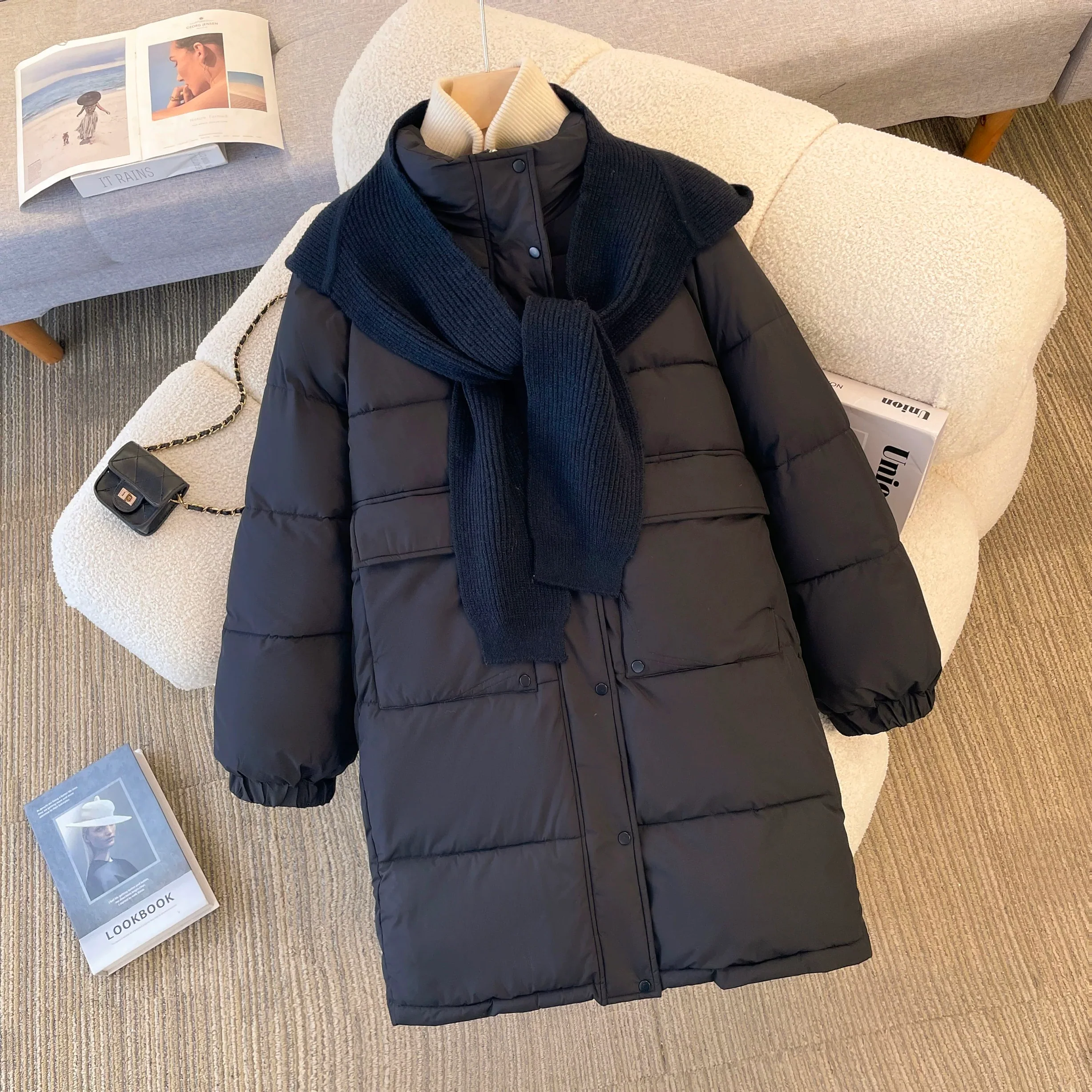 Warsaw Warm Long Parka Jacket - Image 7