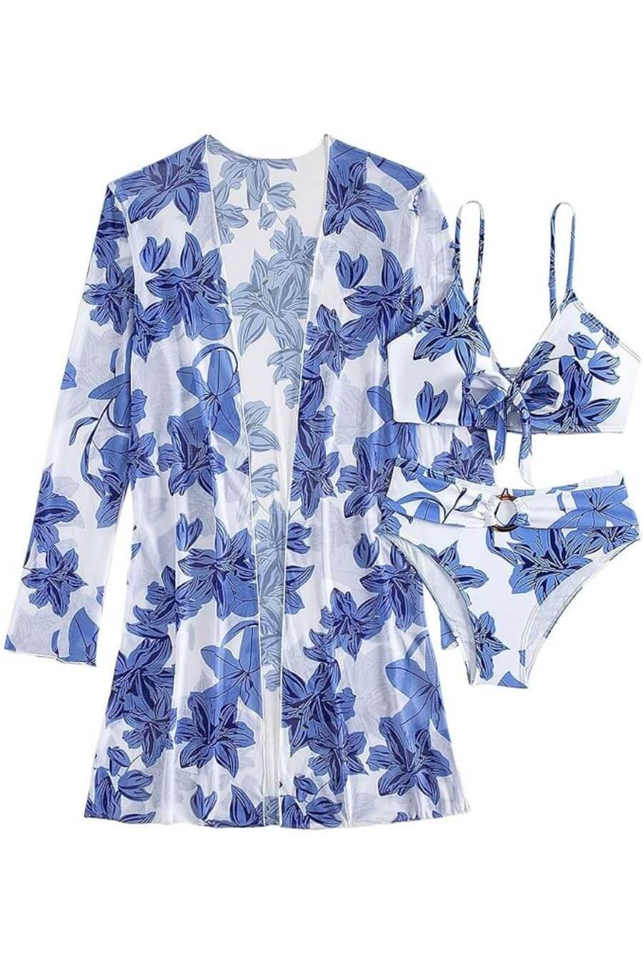 Wella Holiday Bikini Set with Cape - Image 2