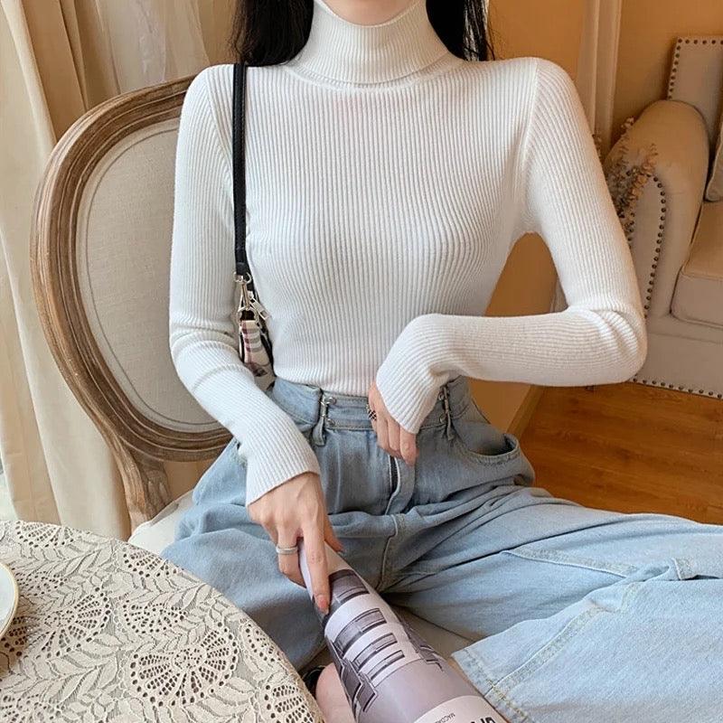 Y2K Statement Turtleneck Tops - Image 3