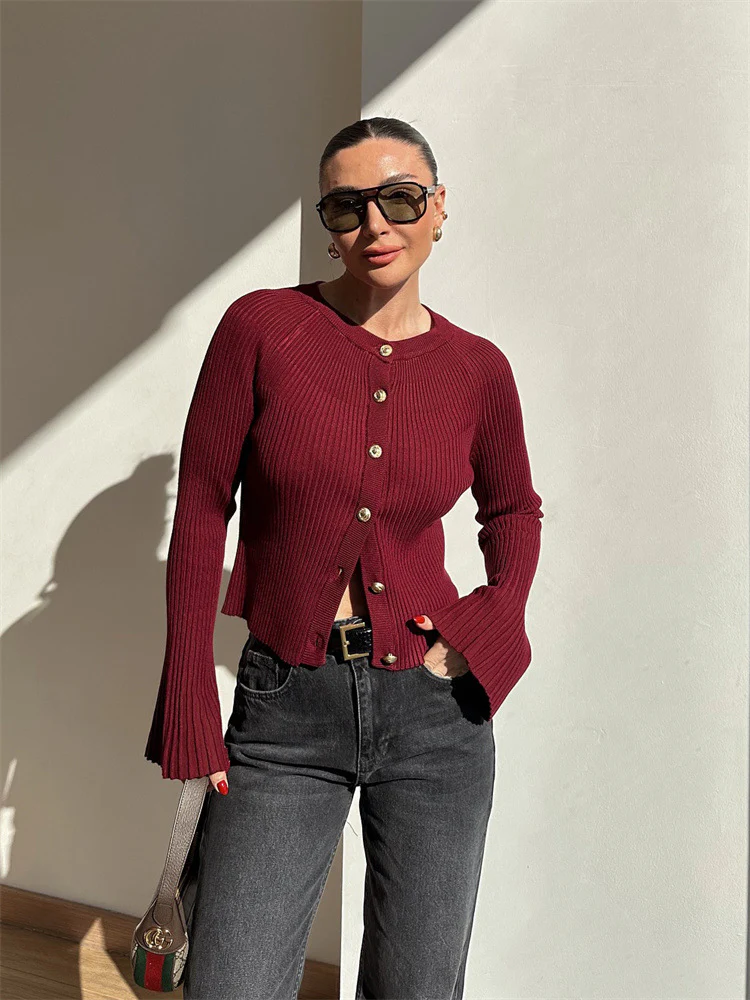 Zafira Knitted Cardigan - Image 4