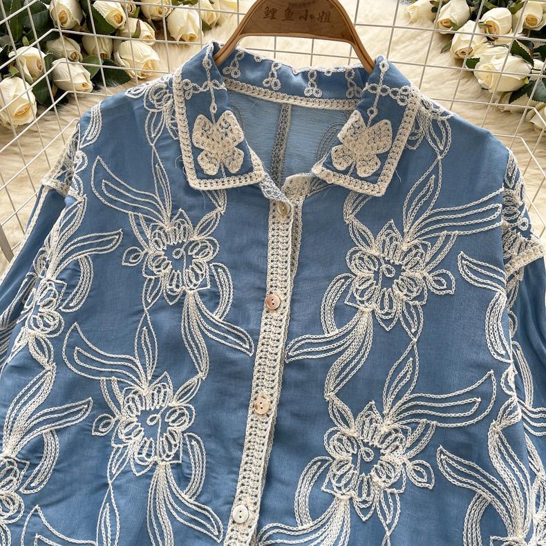 Zen Premium Embroidered Cotton Shirt - Image 5