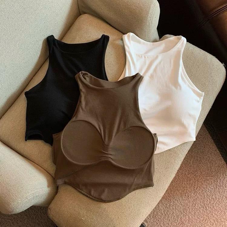 Zia Tank Top With Inbuilt Bra - Image 3