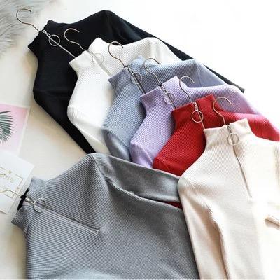 Zipper Up Turtleneck - Image 8