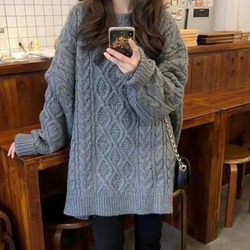 Zola Knitted Woolen Dress - Image 3